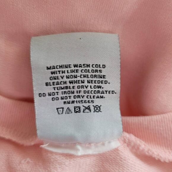 💞3 for $20💞Dear Santa Made Right Pink Sequin Sweatshirt Size L - Picture 5 of 6